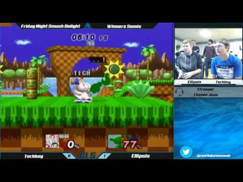 Friday Night Smash Delight Winners Semis - Techboy (Ice Climbers) vs. Ellipsis (Game and Watch)