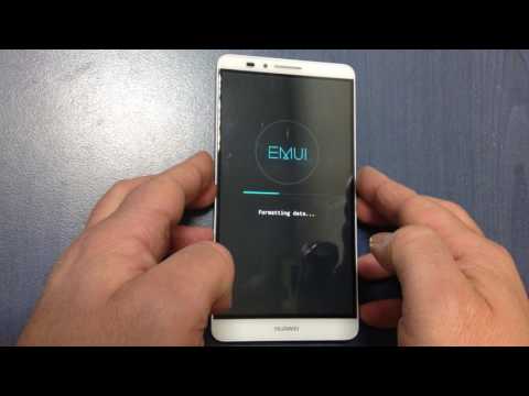 Huawei Ascend Mate 7 hard reset , unlock pattern , password reset