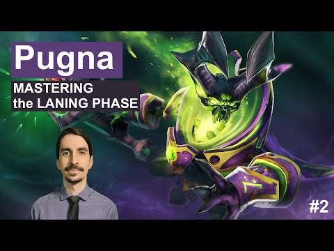 MASTERING the LANING PHASE - Pugna Support 4 | 7.33e #dota2 #pugna