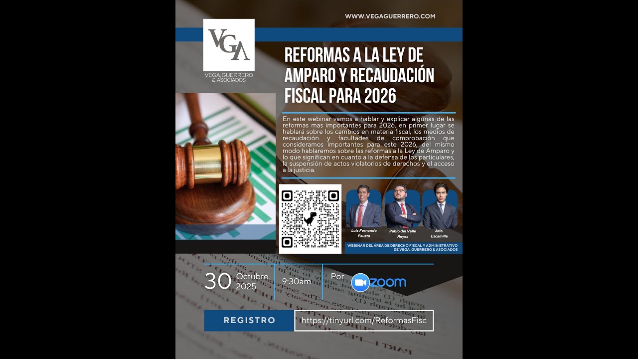 Administrar "“Reformas a la Ley de Amparo y Recaudación Fiscal para 2026”"