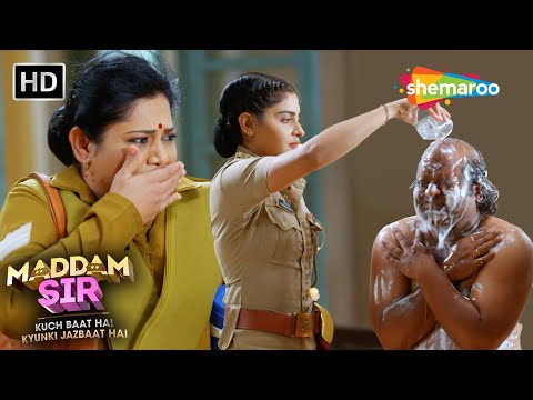 जब एक गिलास ठंडा पानी Karishma ने डाली Billu के ऊपर || Best Of Maddam Sir | Karishma Ka Gussa