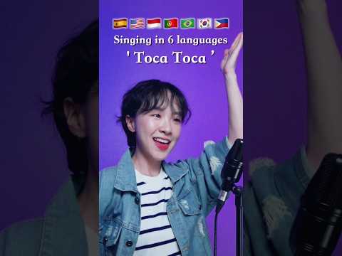 💃Singing 'Toca Toca' in 6 languages #DabinCha #Spain