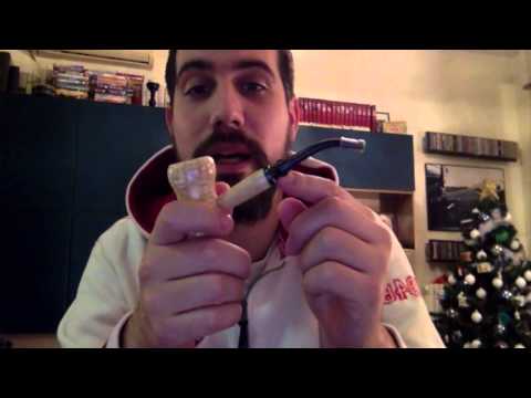 Pipa in pannocchia e la mia ultima pipa fatta a mano.