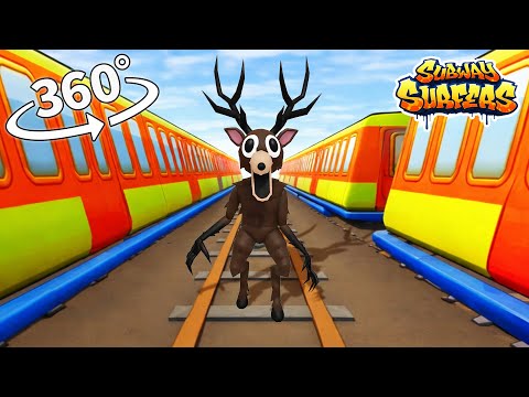 SUBWAY SURFERS 360 - 99 Nights in the forest VR