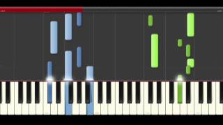 Scarlett Johansson Trust In me The Jungle book piano midi sheet cover karaoke