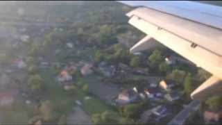 preview picture of video 'Approach and Descent to Krakow Airport, Poland - May 2014'