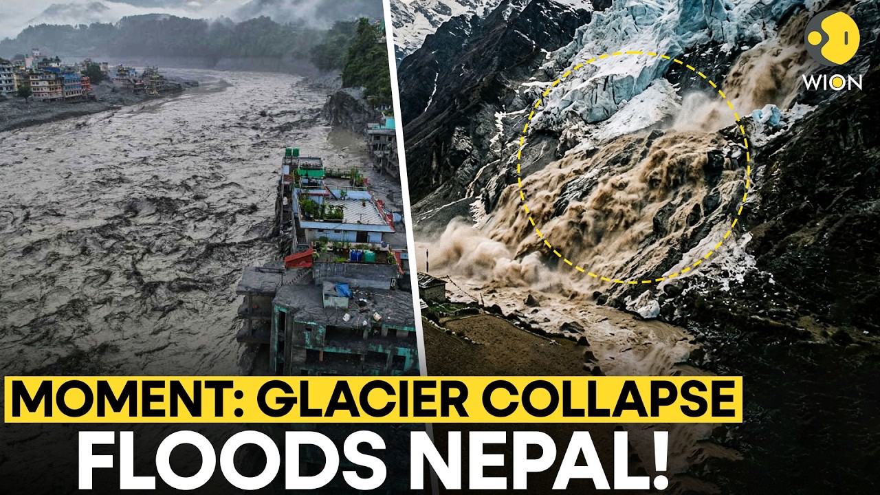 Deadly Nepal Tragedy | MOMENT: Footage Shows Exact Moment Glacier Collapsed! | WION Originals