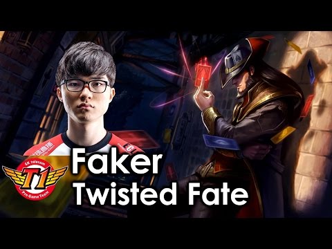 Faker picks Twisted Fate