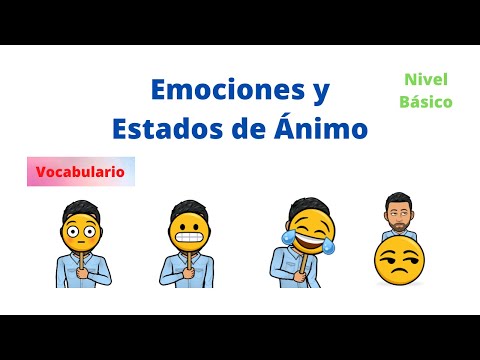 ✅Emociones y Estados de Ánimo en Español✅ Nivel Básico. Vocabulario 💯Aprender español💯