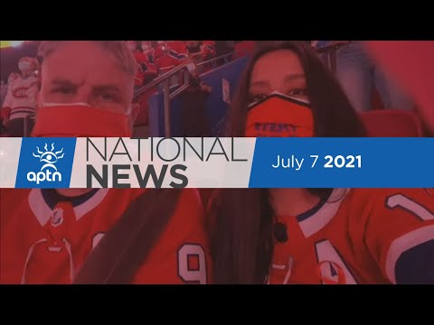 APTN National News July 7, 2021 – Manitoba premier addresses statue toppling, Anthem protest