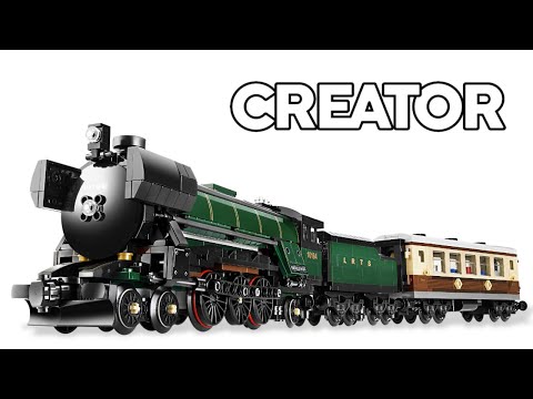 LEGO Creator Emerald Night (Smaragdexpress) (10194) - Speed build