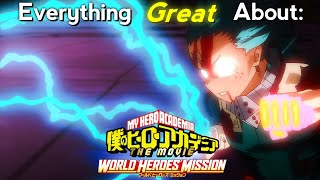 Everything GREAT About: My Hero Academia: World Heroes' Mission