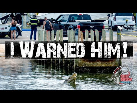 Croc Sends Warning Shot to Diving Officer ! /Truck Goes Under !