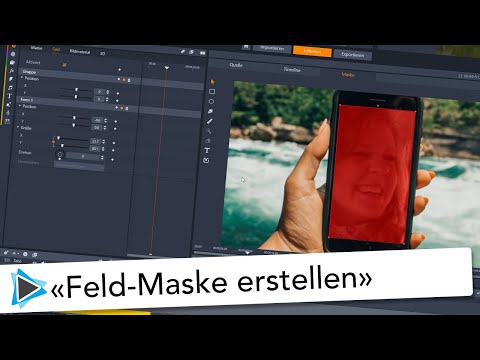 Neu in Pinnacle Studio 23 Maske mit einem Feld Inhalt von Smartphone ersetzen Video Tutorial Deutsch