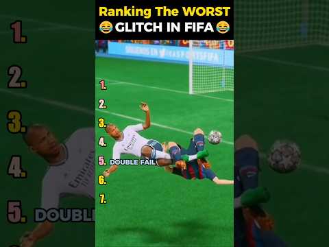 Ranking The Worst Glitch in FIFA 😂 #fifa #eagames #football