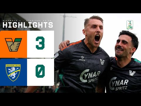 Venezia-Frosinone 3-0 | Tris casalingo per i ragazzi di Stroppa | HIGHLIGHTS Serie BKT