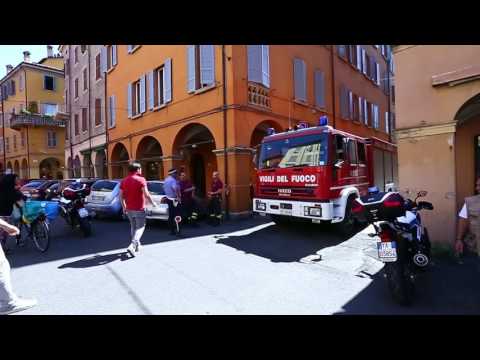 Incendio Via Tre Re Modena.