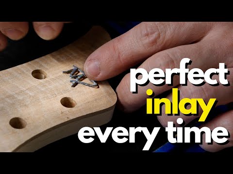 How to Cut Headstock Inlay with a CNC
