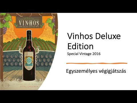 Vinhos Deluxe Edition 2016 - Egyszemélyes végigjátszás - Robert SoloPlay