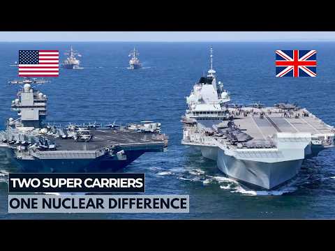 USS Gerald R. Ford vs HMS Queen Elizabeth Which is the SUPERIOR Aircraft Carrier?