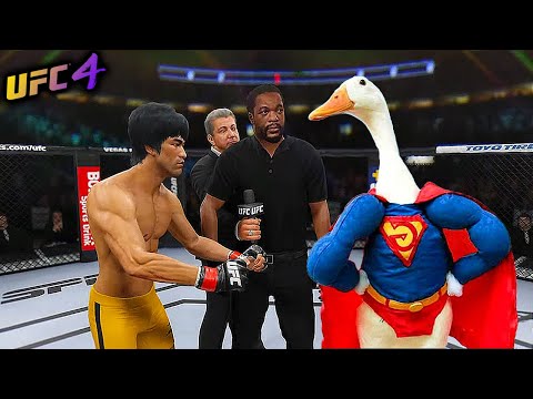 UFC4 | Bruce Lee vs. Super Goose (EA sports UFC 4)