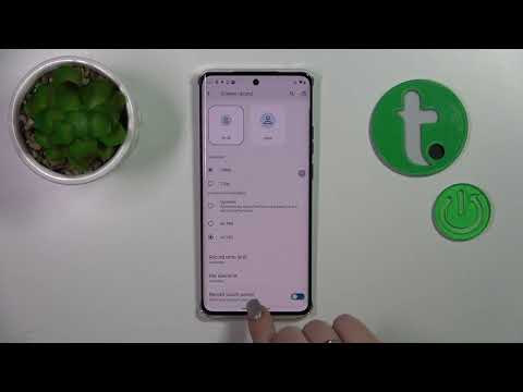 How to Show/Hide Screen Touches while Recording Screen on MOTOROLA Edge 40