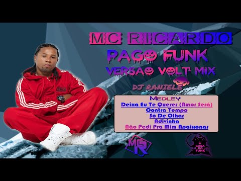 MC Ricardo - Pago Funk (Medley)  No VOLT MIX By RANIELE DJ