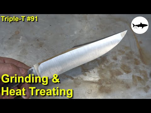 Triple-T #91 - Intermediate Build Series - Grinding and heat treating