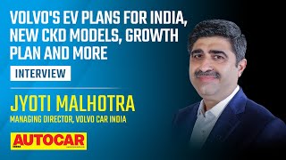 Volvo will be all-electric in 6 years - Jyoti Malhotra, MD, Volvo India | Interview| @autocarindia1