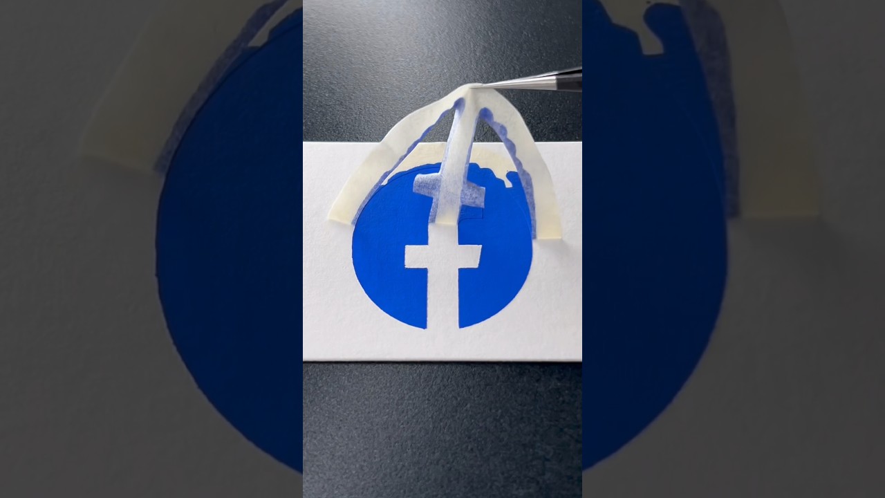 Dibujo el logo de FACEBOOK ✨ ¿siguiente? / next?