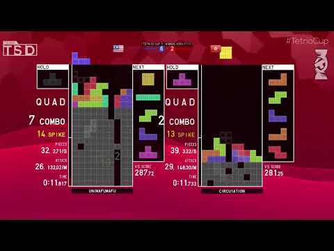 Tetr.io Cup #3 - Diao (Unimafumafu) Vs. Circu1ation - Winners Semis