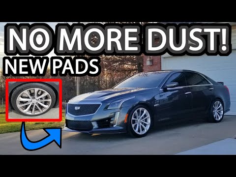 Replacing the Brake Pads on The CTS-V to Eliminate Brake Dust (Finally Clean Wheels!)