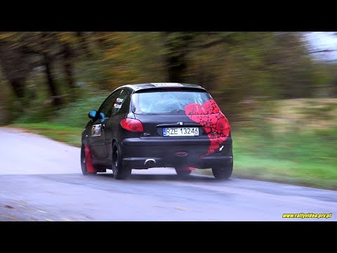 Krzysztof PRZYWARA / Magdalena GRABOWSKA - Peugeot 206 RC - Super Oes Lesko 06-10-2019