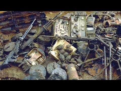 AN INCREDIBLE FIND HAS BEEN FOUND IN A GERMAN WWII DUGOUT / WW2 METAL DETECTING #519