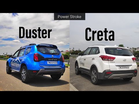 Renault Duster VS Hyundai Creta - Performance | Acceleration & Braking