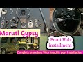 Hub installation in Maruti Gypsy II Wheel bearing replacement in Maruti Gypsy II Knuckle bearing