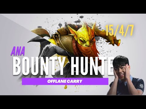 Ana Bounty Hunter Offlane || Dota 2 || Offlane || New Meta || Offlane Guide