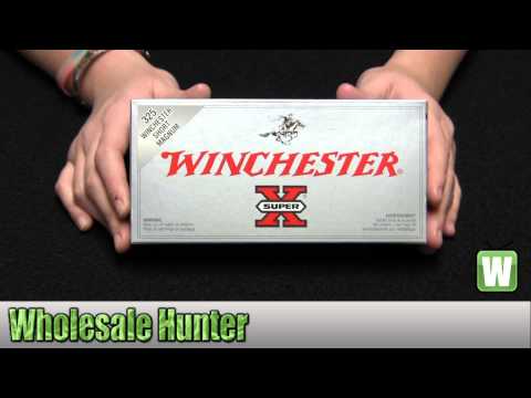 Winchester Ammo 325 Winchester Short Magnum 220gr Super-X Power-Point Per 20 X325WSM Unboxing