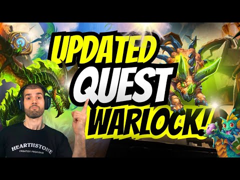 🏆 QUEST WARLOCK is TOP TIER! 📈 Updated Hearthstone Guide + Gameplay