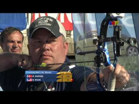 Martin Damsbo v Reo Wilde – compound men bronze | Porec 2010 Archery World Cup S1