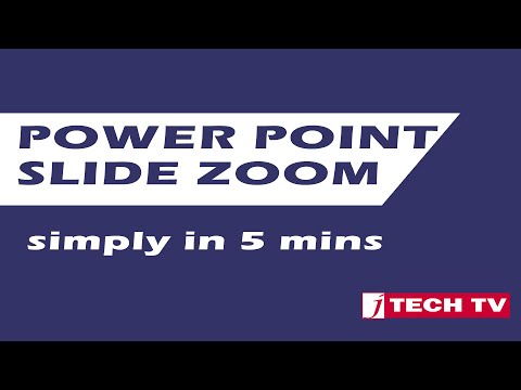 Power Point Slide Zoom | Simple 5 minutes Learning | Tamil