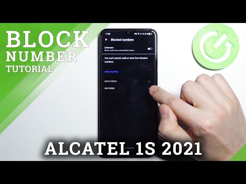 How to Unblock Phone Number on ALCATEL 1S 2021 – Unblock Number