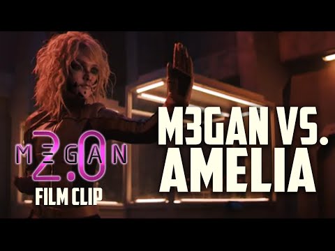M3GAN 2.0 (2025) MEGAN vs. Amelia Fight Scene | Movie Clip #m3gan2