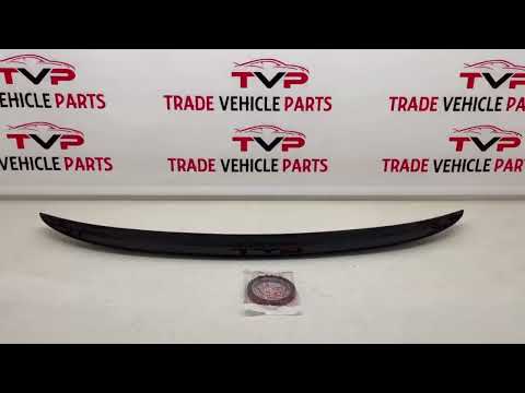 Fits BMW 3 Series E93 M3 Convertible 2006-2013 Rear Trunk Boot Spoiler Gloss Black video