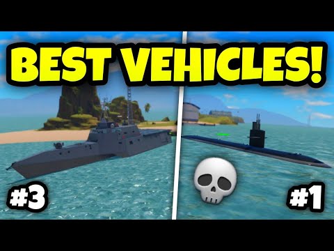 The New UPDATED RANKING Of The BEST NAVAL Vehicles In War Tycoon!