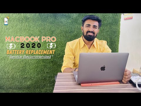 How to replace apple MacBook Pro battery. | #diy  Battery replacement | Service recommended message 