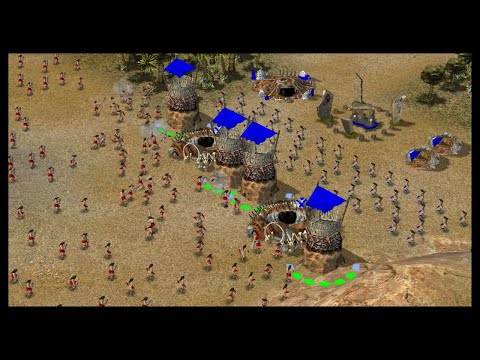 EMPIRE EARTH: 1 VS 1 HARD COMPUTER - PREHISTORIC AGE