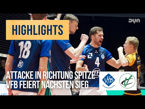 VfB Friedrichshafen - VC Bitterfeld-Wolfen | Highlights Volleyball Bundesliga
