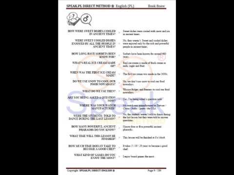 BOOK8 - SPEAK DIRECT METHOD ® english, polish version, kurs angielskiego