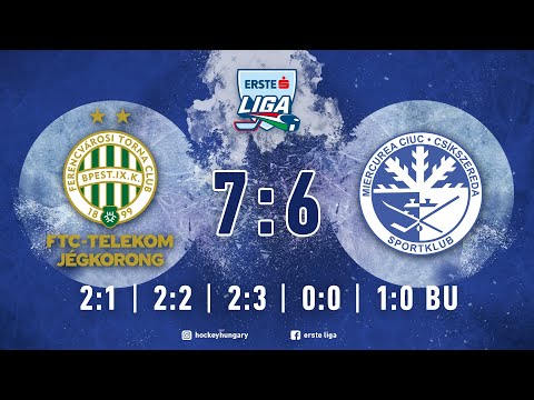 Összefoglaló EL 9 - FTC-TELEKOM - SPORT CLUB CSÍKSZEREDA 7:6 20200930
